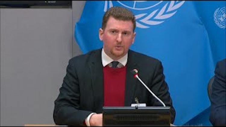 United Nations Press Conference - American Delegation to the World Youth Festival
